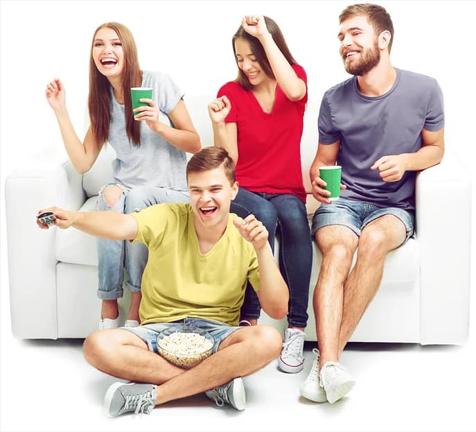 YourFlix IPTV service interface running on multiple smart TV and streaming devices smoothly