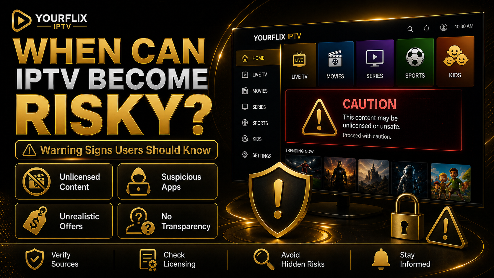 YourFlix legal IPTV responsible streaming and licensed content guide